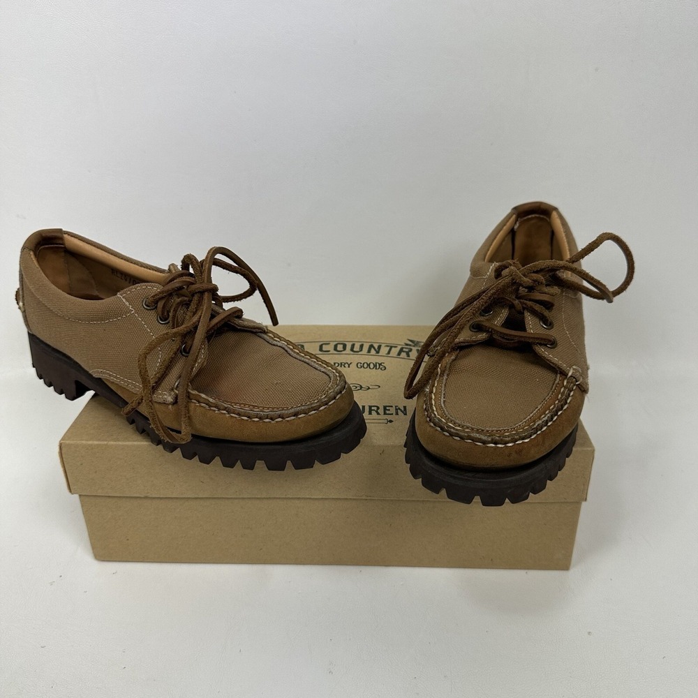 Ralph Lauren Polo Country Brown Shoes WOMENS‎ Size 5.5 B Brown